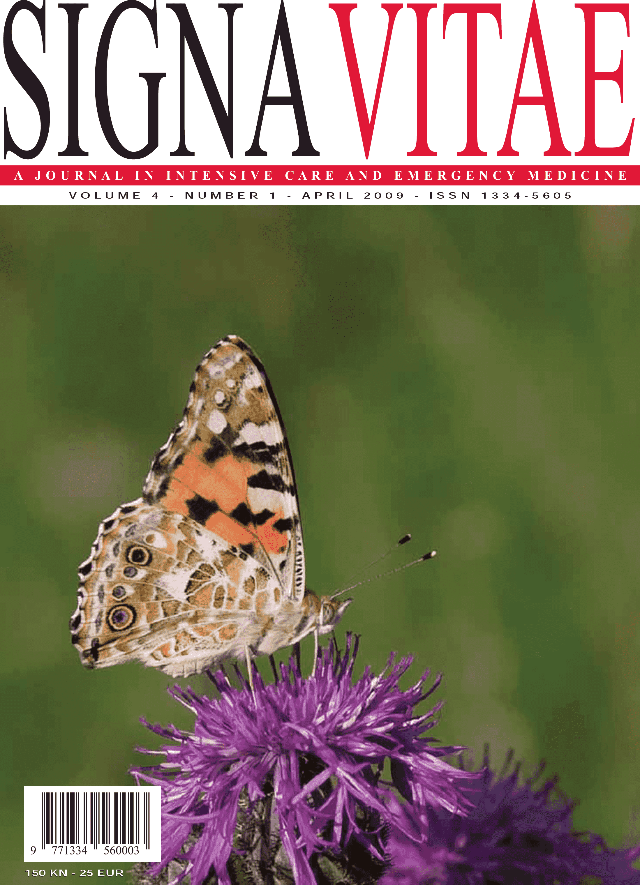 SIGNAVITAE Volume 4 Issue 1 cover